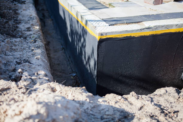 Professional Interior Drainage System technician working in Maysville, NC